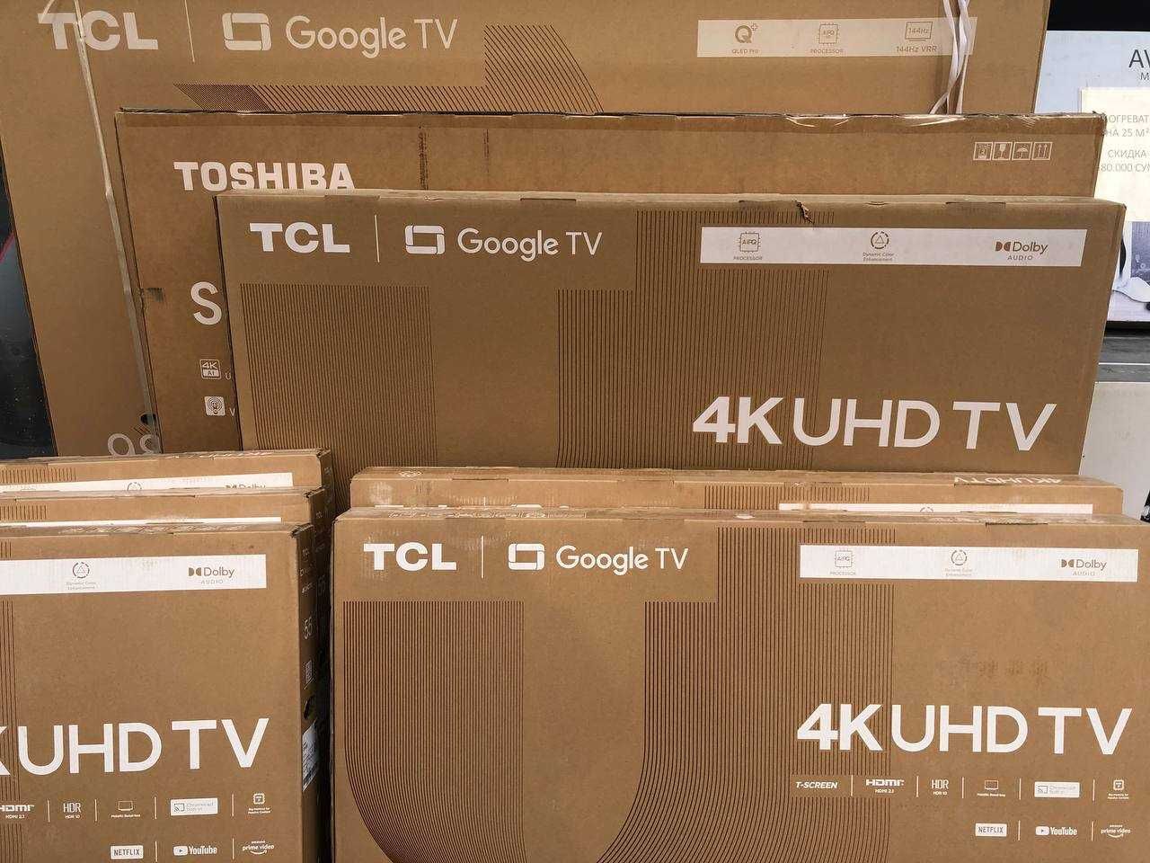 Televizor smart tv TCL Телевизор 55\65\75 Гарантия+Доставка бесплатная