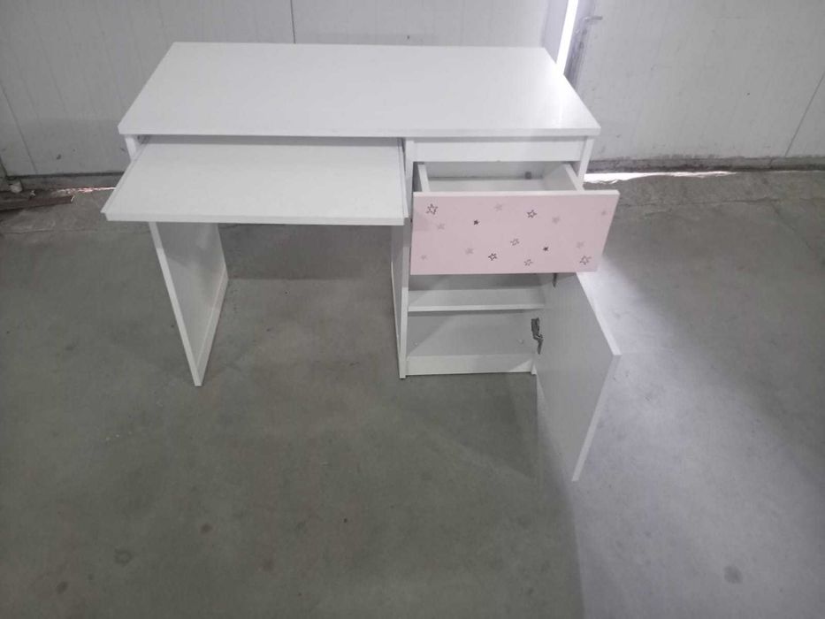 Birou copii , fete, imprimeu cu printesa