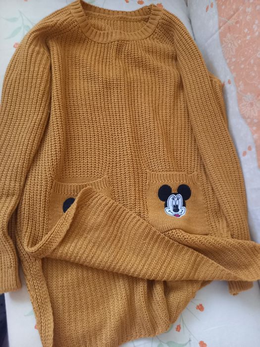 Pulover mustar m/l