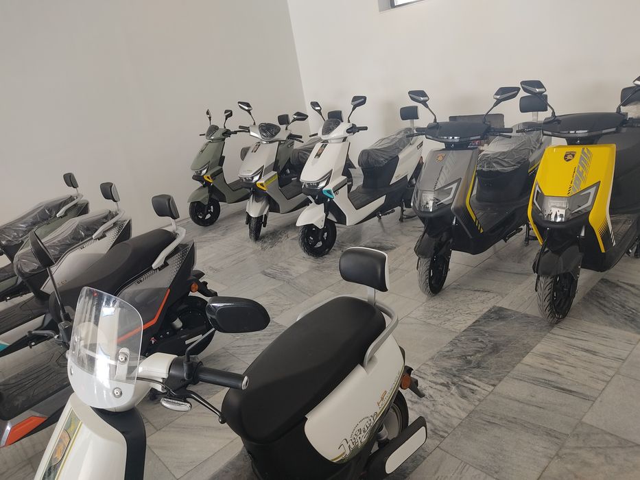 Yangi elektro skuter – 100 km zaryad, 60 km/soat tezlik