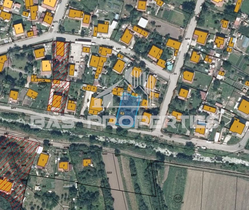 Парцел в София, област-гр.Костинброд площ 586