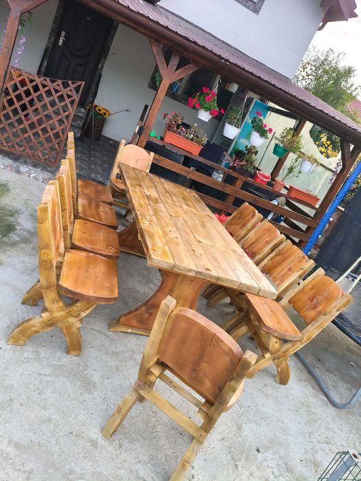 Mese rustice de gradina