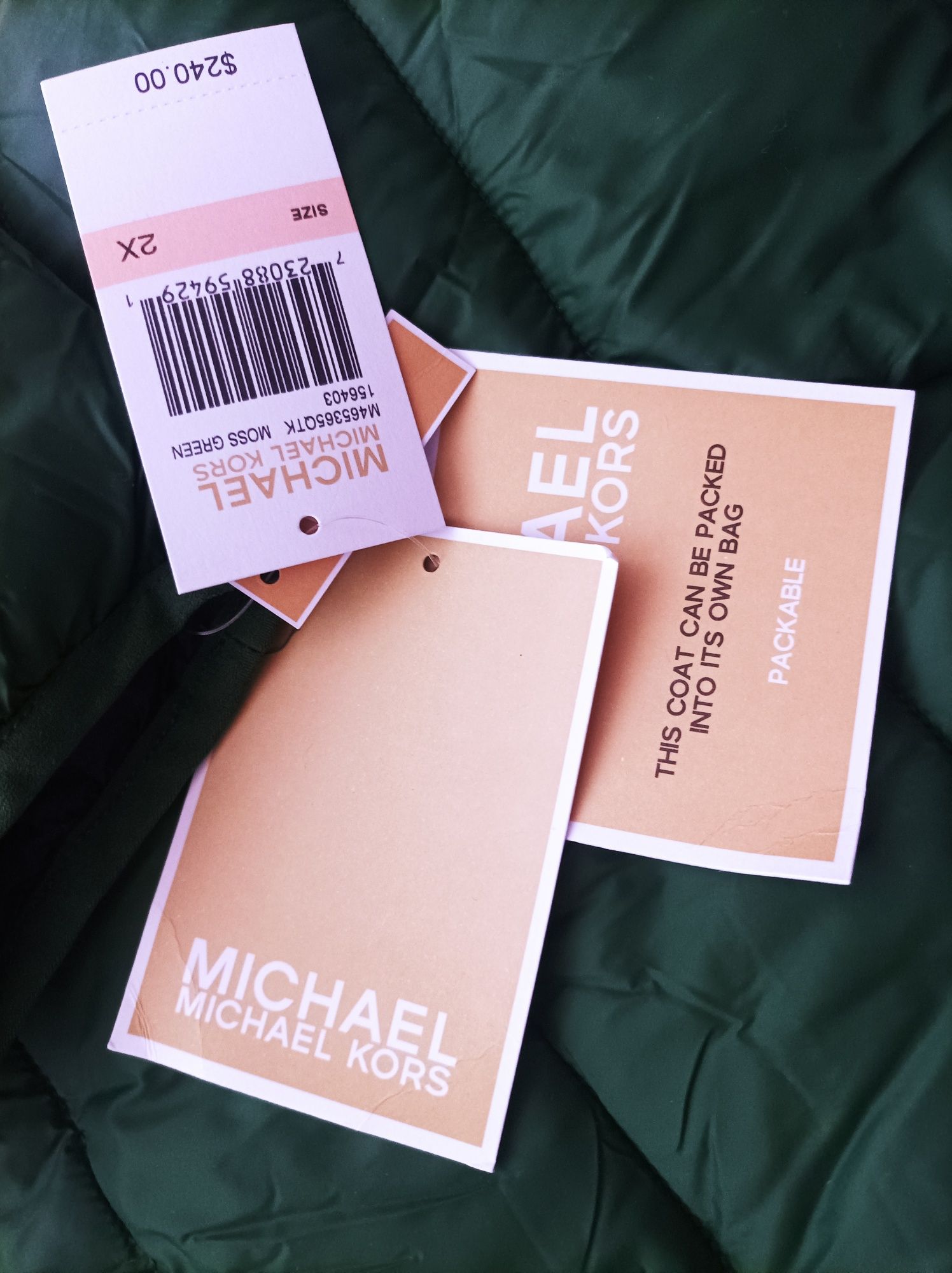 Michael Kors 2XL ново яке