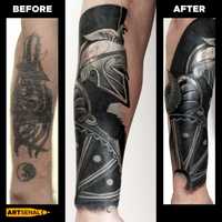 Cover-up tattoo Brasov / Acoperire tatuaj vechi / Tatuaje Brasov