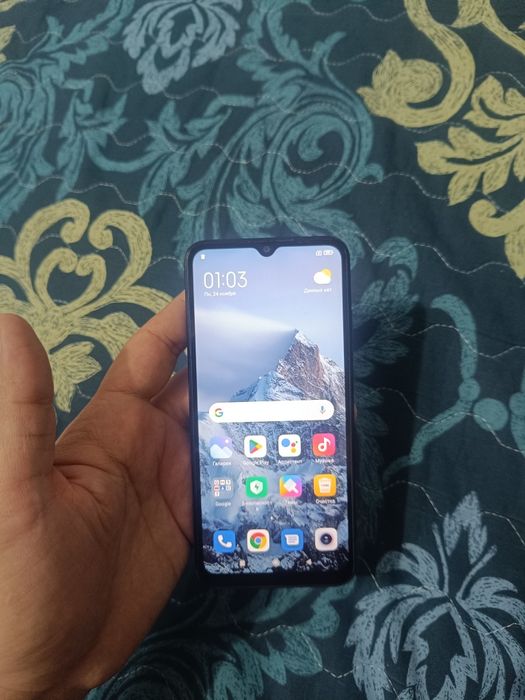 Xiaomi Redmi 10A 4/64GB Black Original Hamma oyin oqidi Ideal Holati