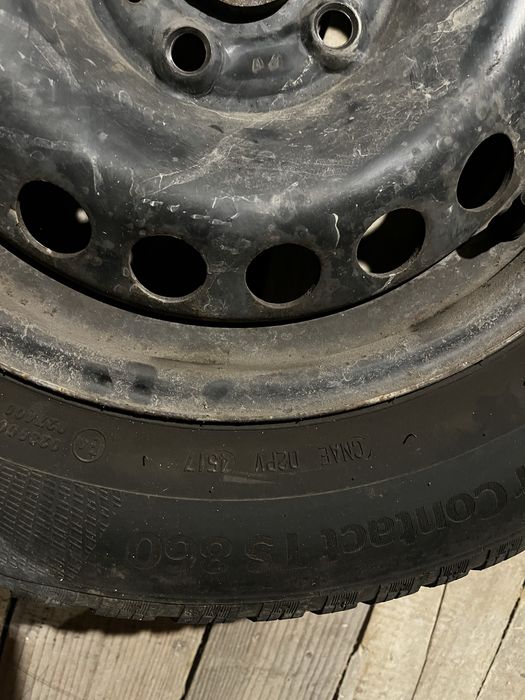 Jante cu Anvelope-iarna-Continental R15