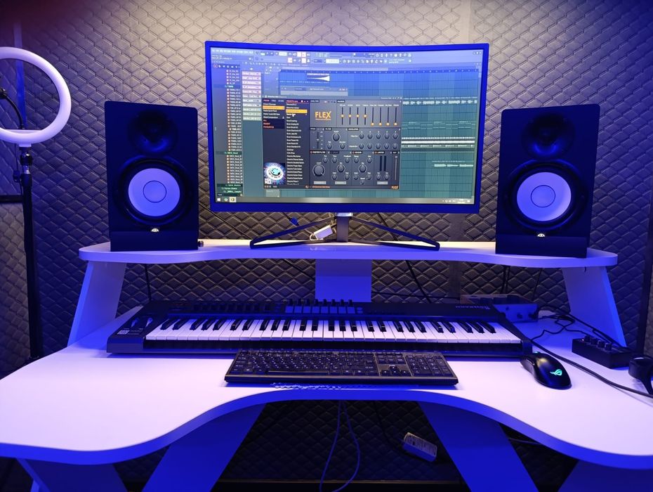 Студия звукозаписи, Дыбыс жазу , ән жазу