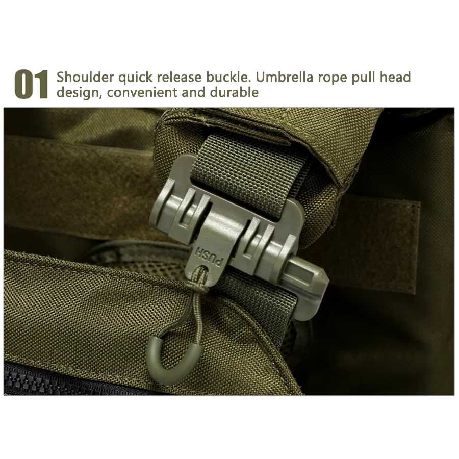 Vestă Tactic Avansat Multifuncțională MOLLE Fast release Plate Carrier