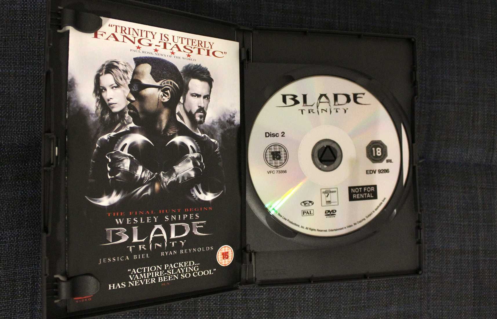 Filme DVD Boxset Blade Trilogy