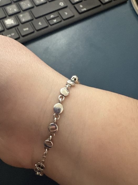 Bratara argint detalii fine