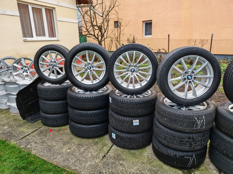 Jante BMW cu cauciucuri de iarna X3 GO1, G20, G30