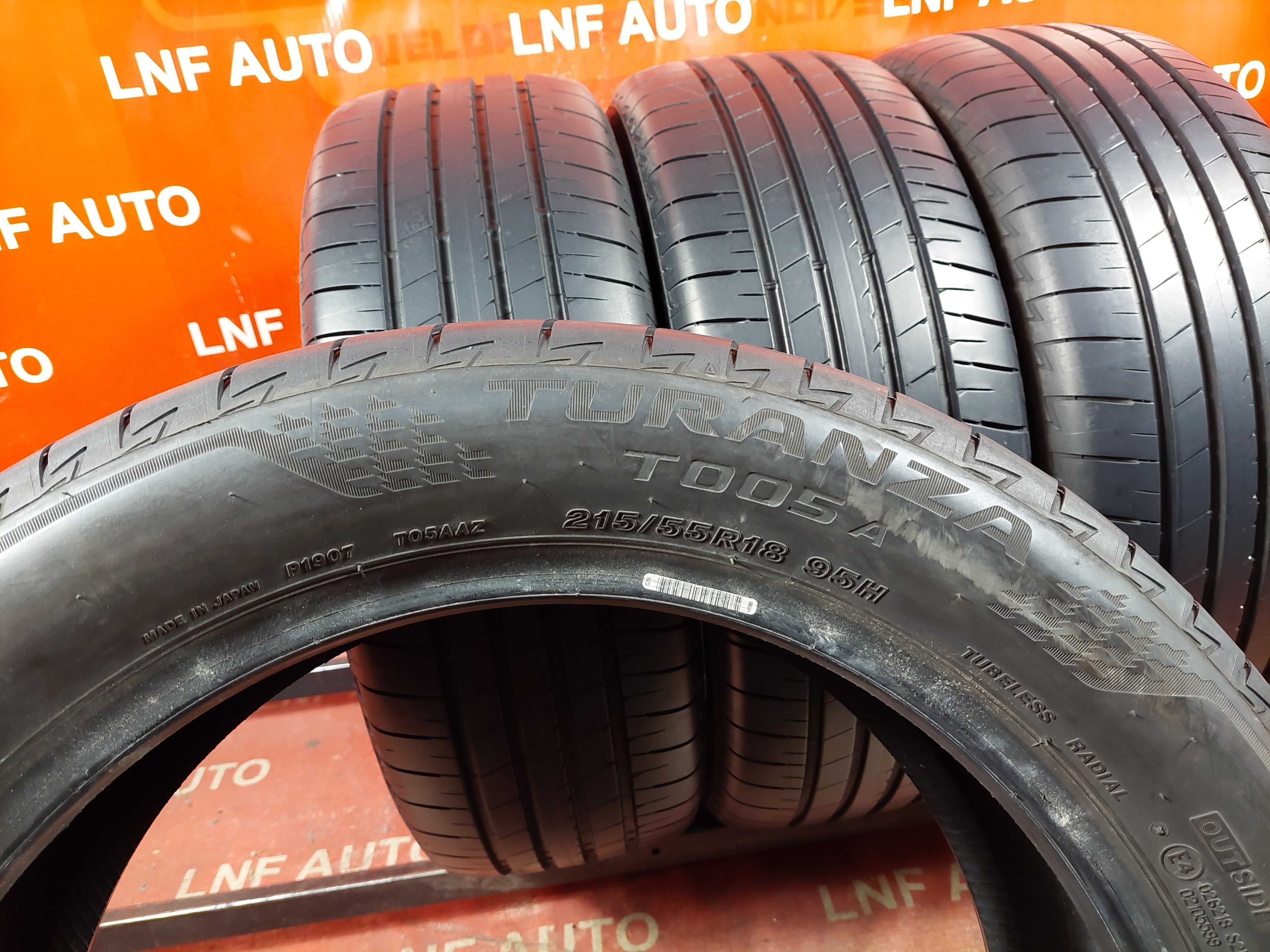 Anvelope de VARA - 215/55/18 - BRIDGESTONE - CA NOI - DOT 2019 !