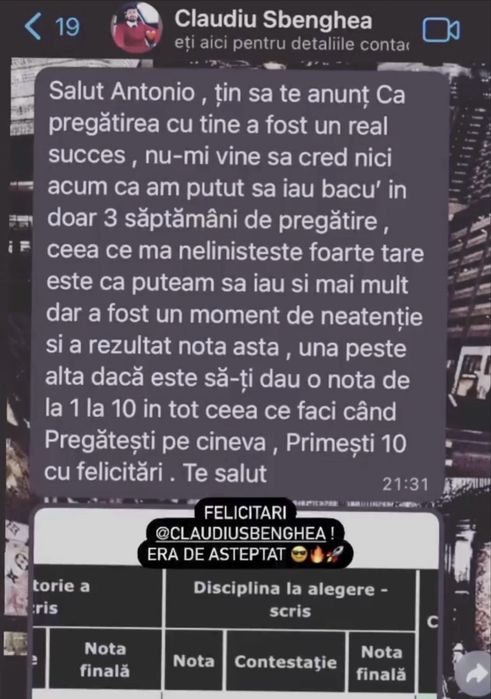 Meditații Bac/Evaluare Nationala/Admitere Medicina/Romana Mate Biologi