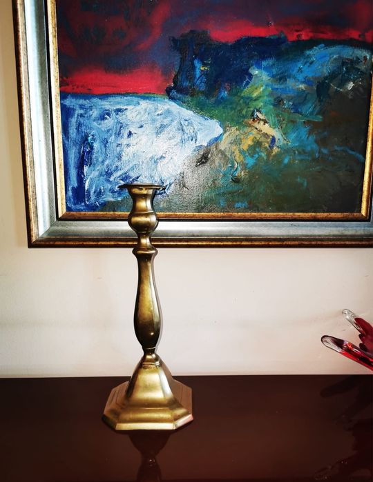 Антикварен месингов бронзов военен ключодържател фиба щипка за пари