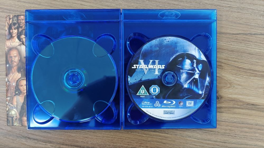 Star Wars collection 1-6 movies Blu-ray