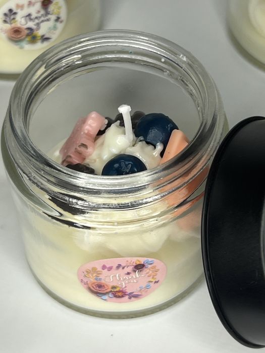 Lumânare dulce din ceara de soia
