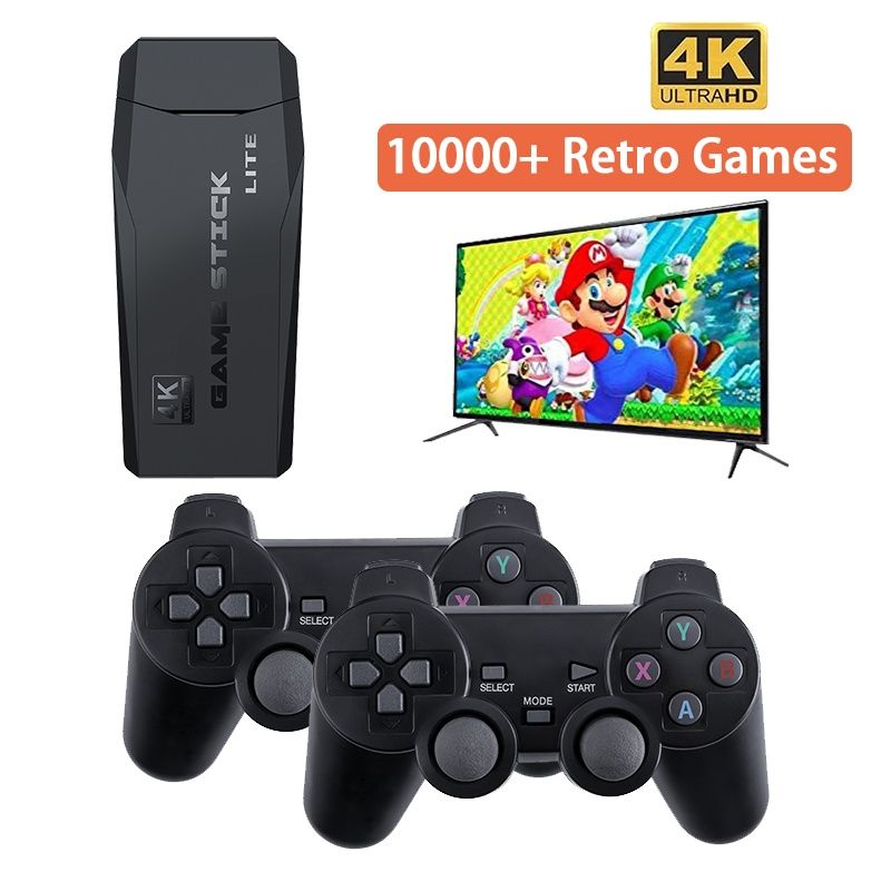 Consola Retro 10.000 de Jocuri Video
2xControler Wireless, 4K, USB 2.