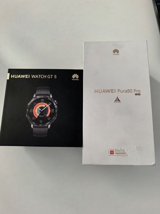 Huawei Pura 80 Pro+Huawei GT5