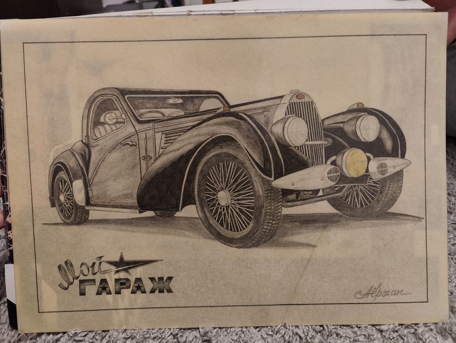 Рисунки ручная работа