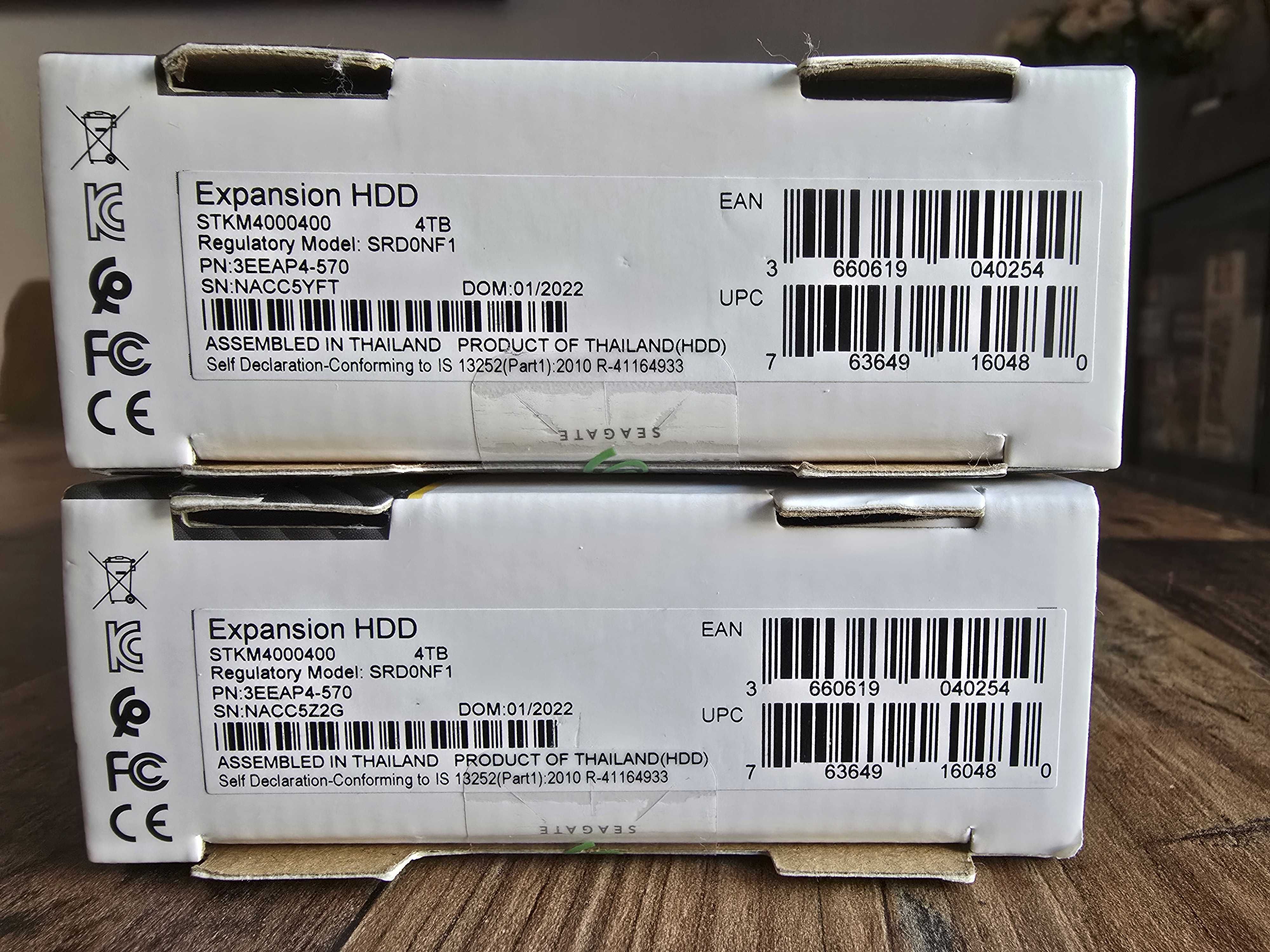Външен хард диск Seagate Expansion Portable 4TB (STKM4000400) 2.5 инча