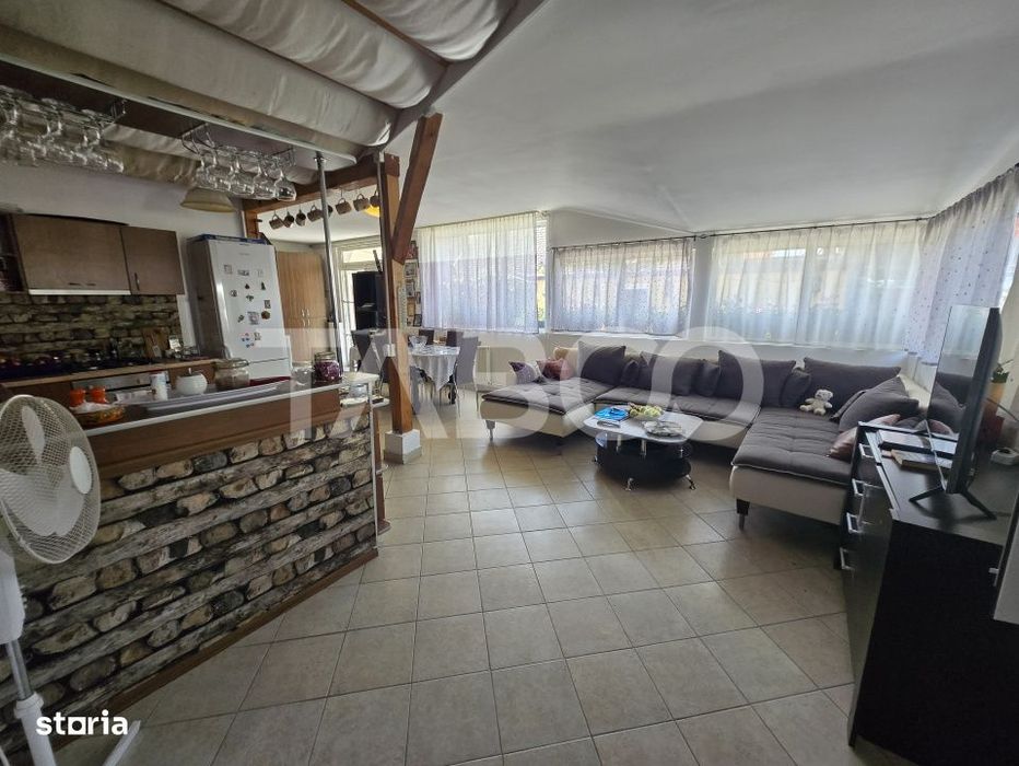 Casa individuala de vanzare 387mpu teren 624mp Sura Mica Sibiu