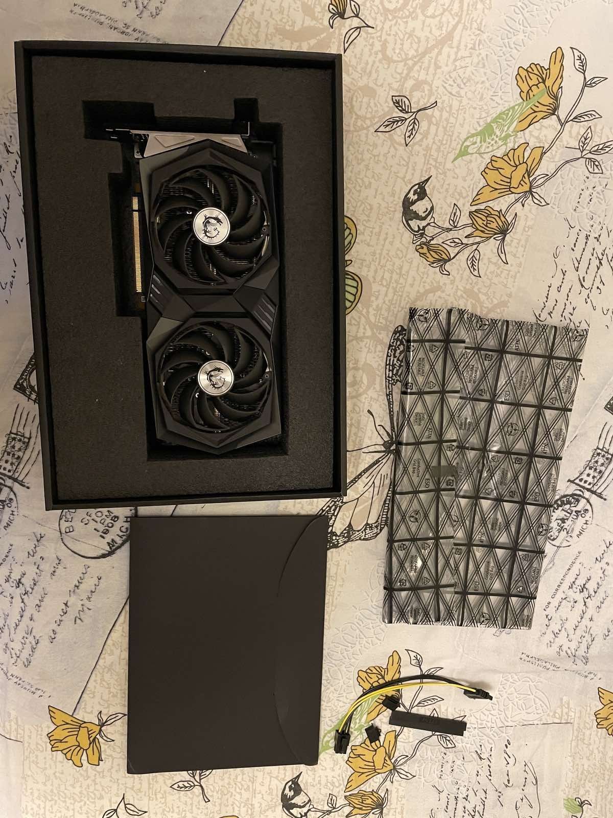 MSI GeForce RTX 3060ti 8GB Като нова