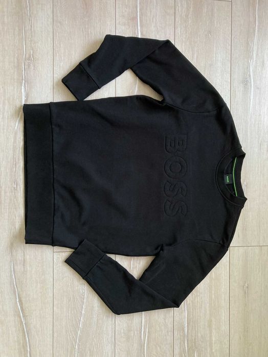 Hugo Boss Green Salbo мъжка черна блуза фланела размер М