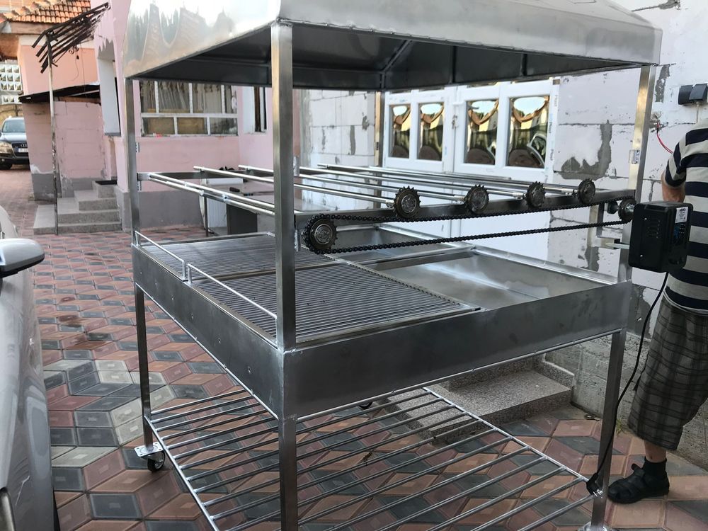 Gratar inox de curte