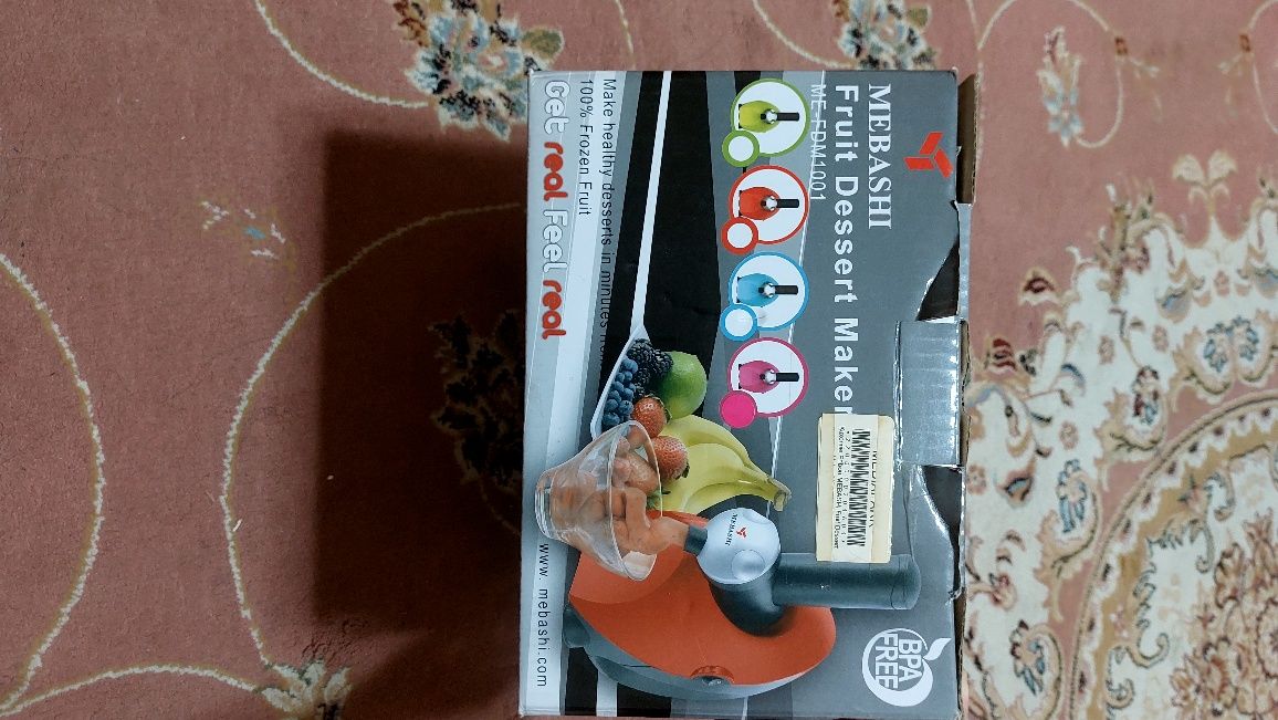 Машина для десертов NEBASHI Fruit  Dessert Make. Автоматическое приго