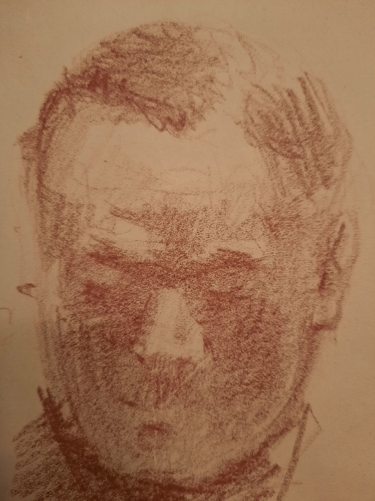 Tablou"Portret de bărbat", Nicolae Furduescu (n.1908 Craiova-d.1954)