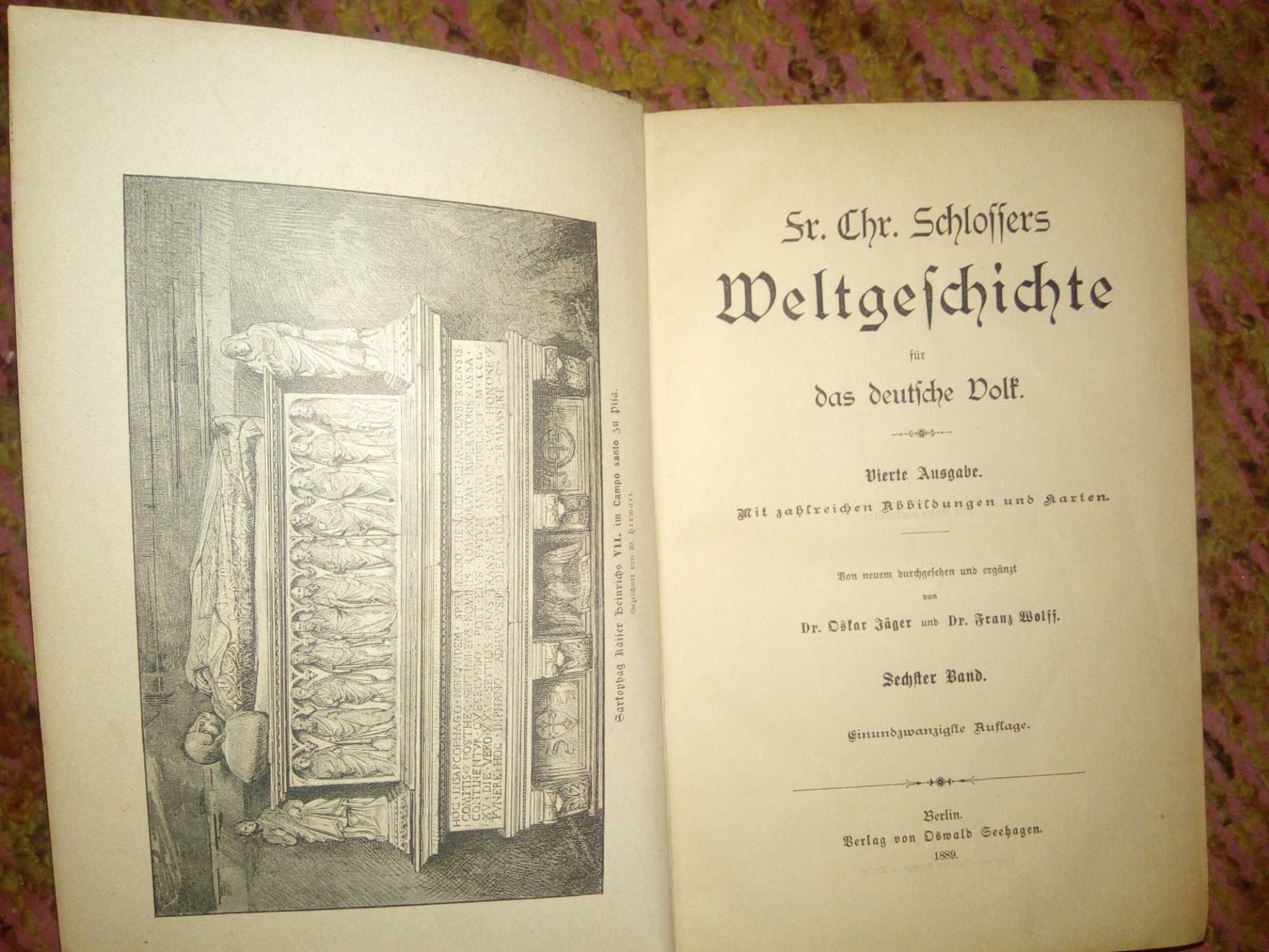 Колекция от стари немски енциклопедии.