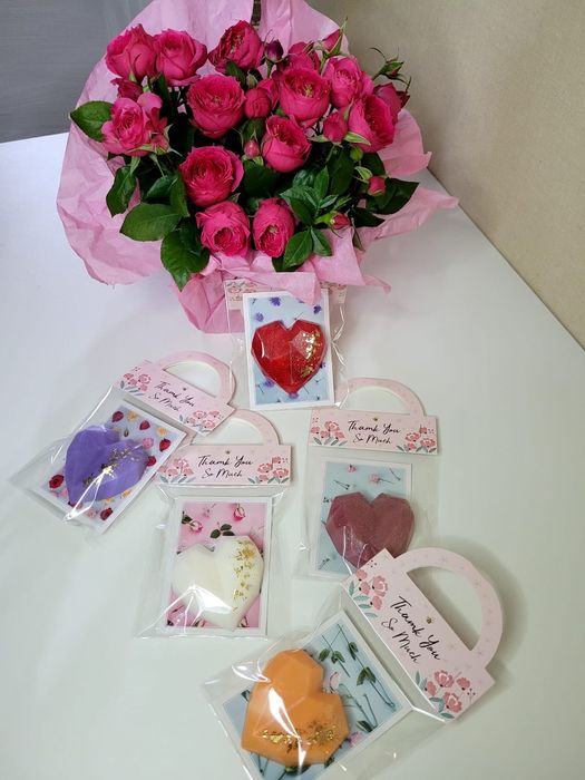 Мыло ручной работы на тойбастар, подарки