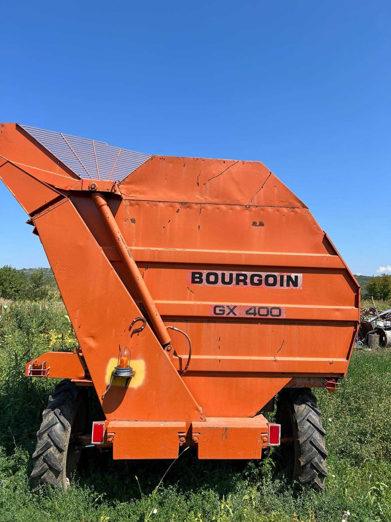 Bourgoin GX 400 cu masa Geringhoff