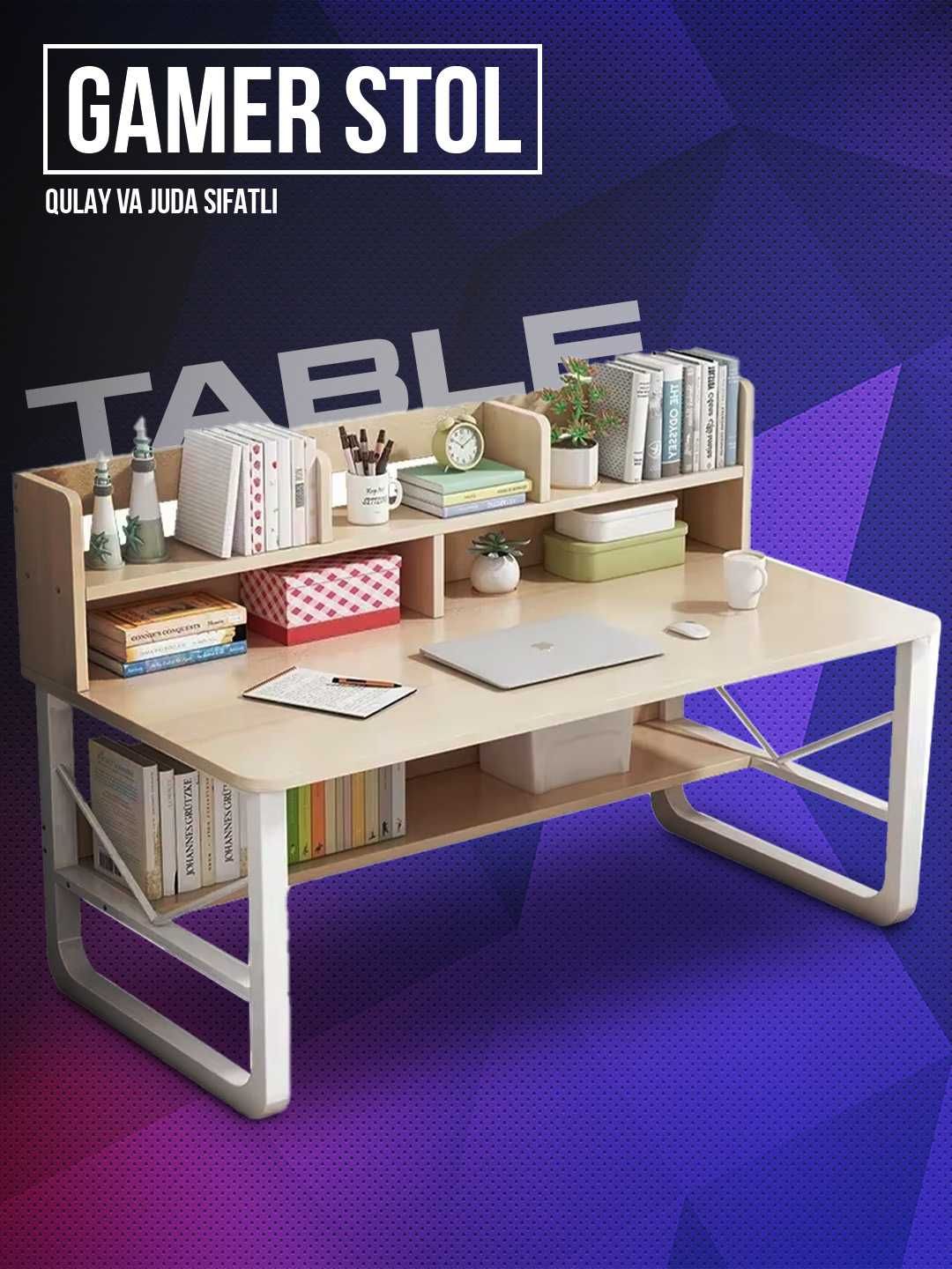 Qora stol ish stoli kompyuter stoli, домашняя мебель, Ofis uchun