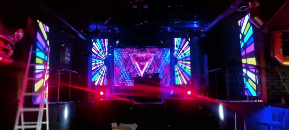 Лэд экран п 4.8 , Led display p 4.8 . 3,5 м на 4м