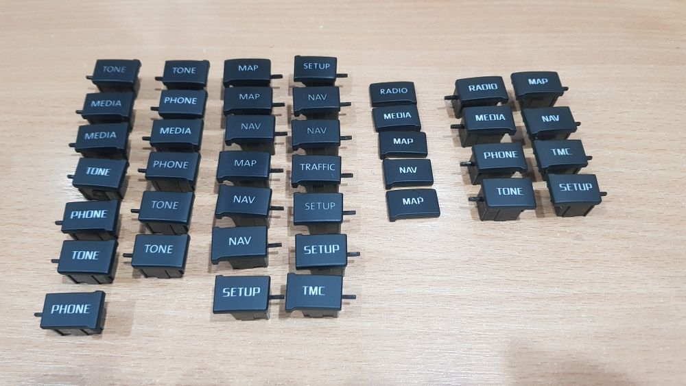 Rame,butoane navigații RNS 510,315,310,RCD 510 VW,SKODA