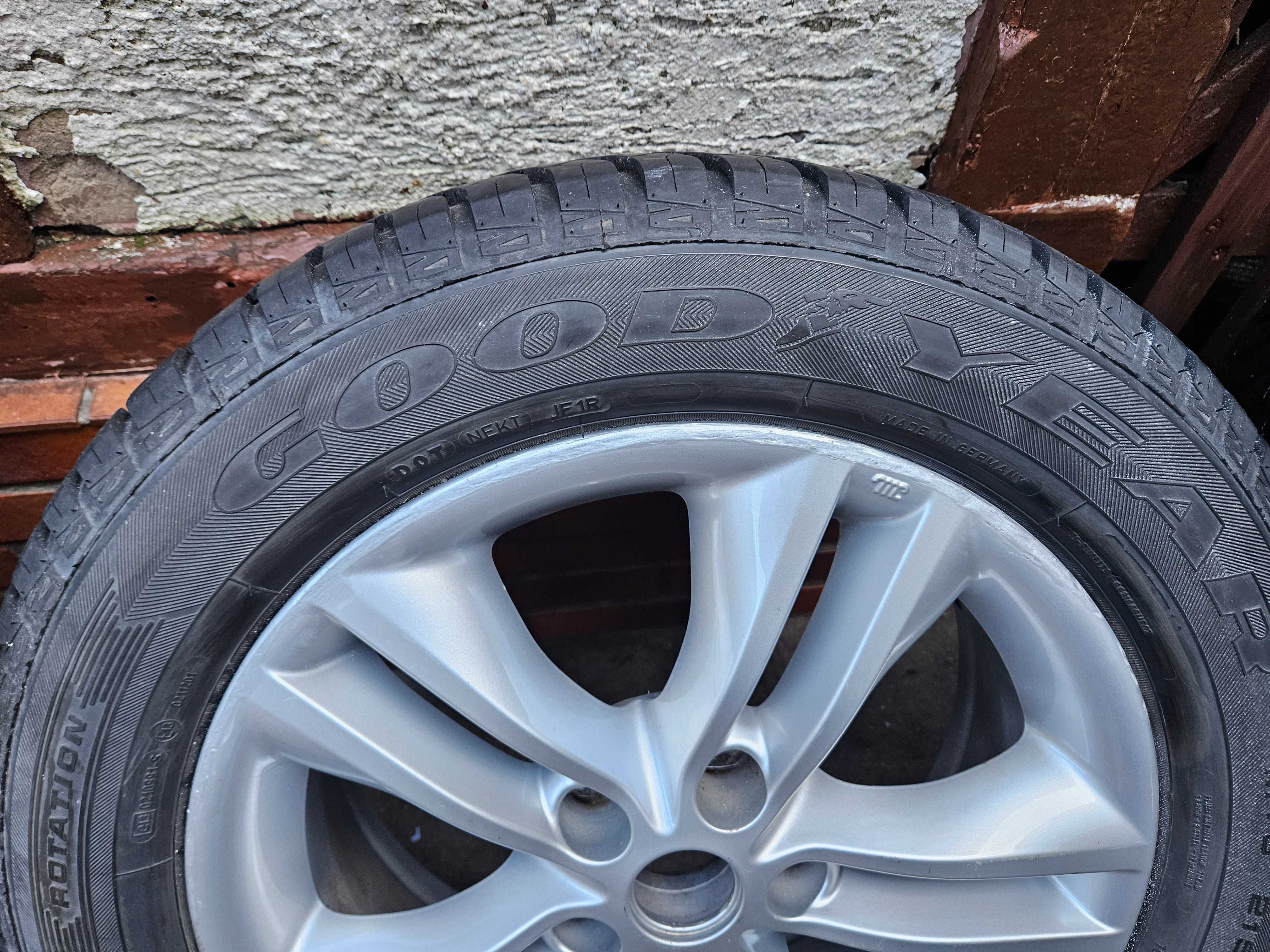 Оригинални лети джанти 17" Nissan Qashqai