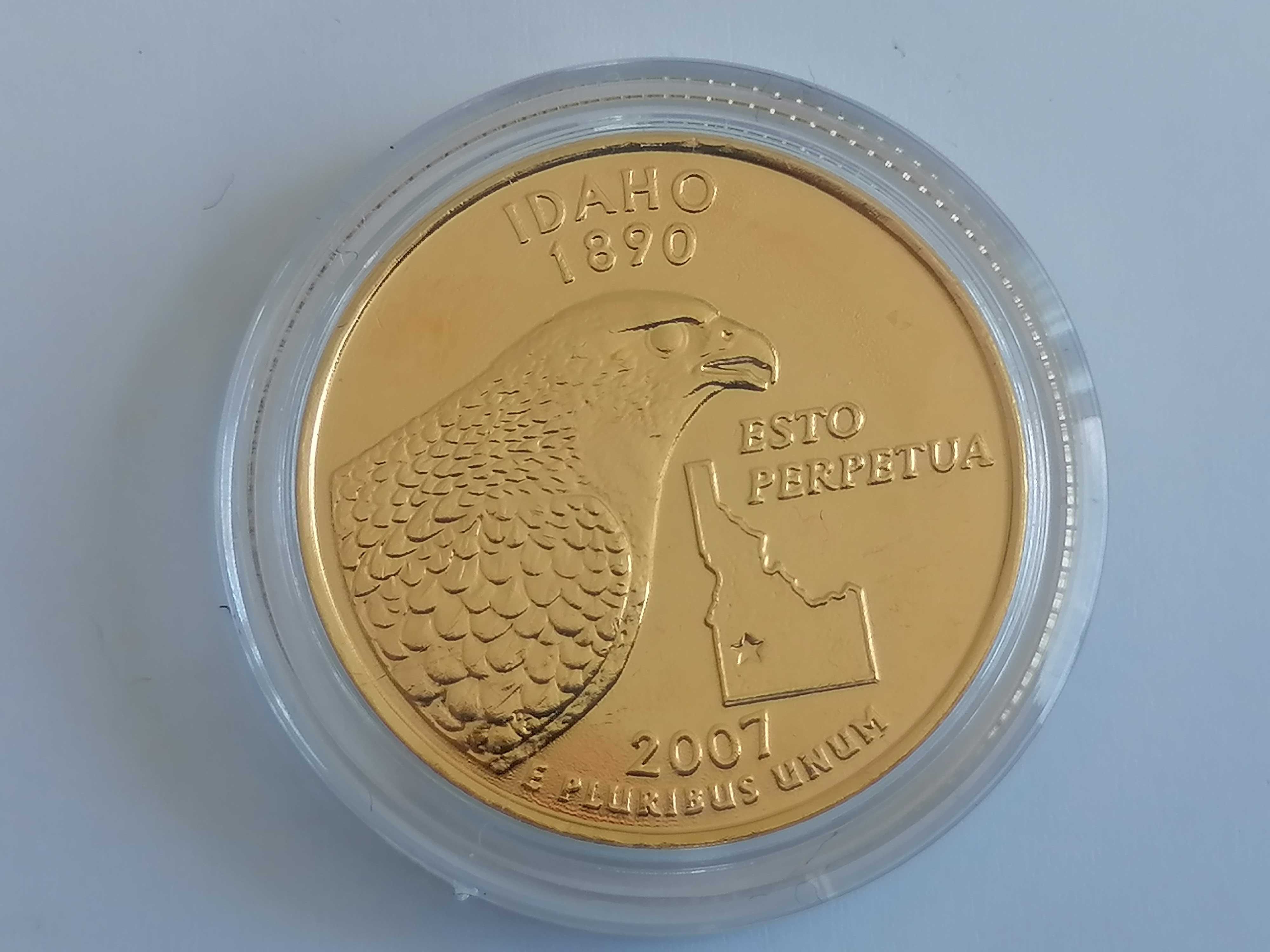 Продавам юбилейна монета от Америка - куартер долар (QUARTER DOLLAR).