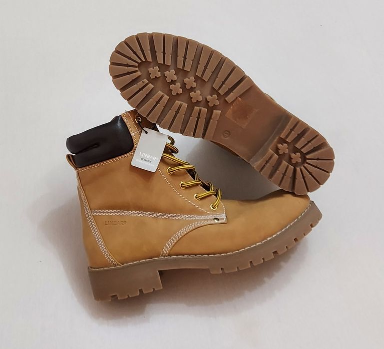 Bocanci Linear of Sweden, ghete îmblănite noi nr. 41 EU unisex