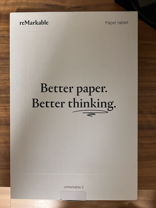 ReMarkable 2 + Marker Plus + Brown Leather Folio