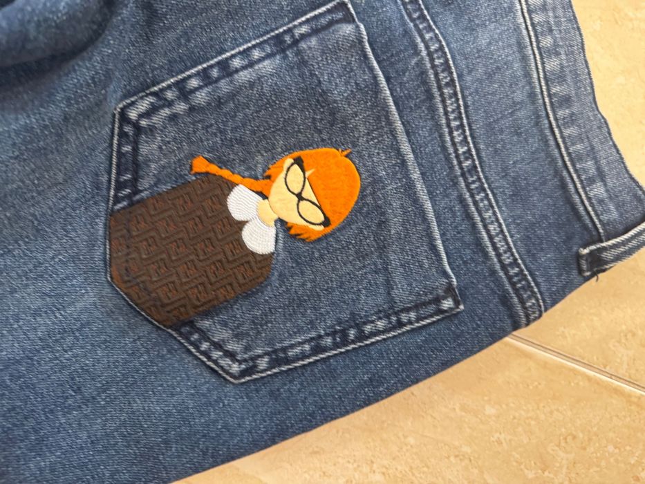 Fendi дънки за момиче