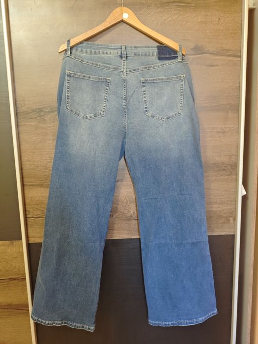 Дамски дънки - Wide Leg / High Waist XXL