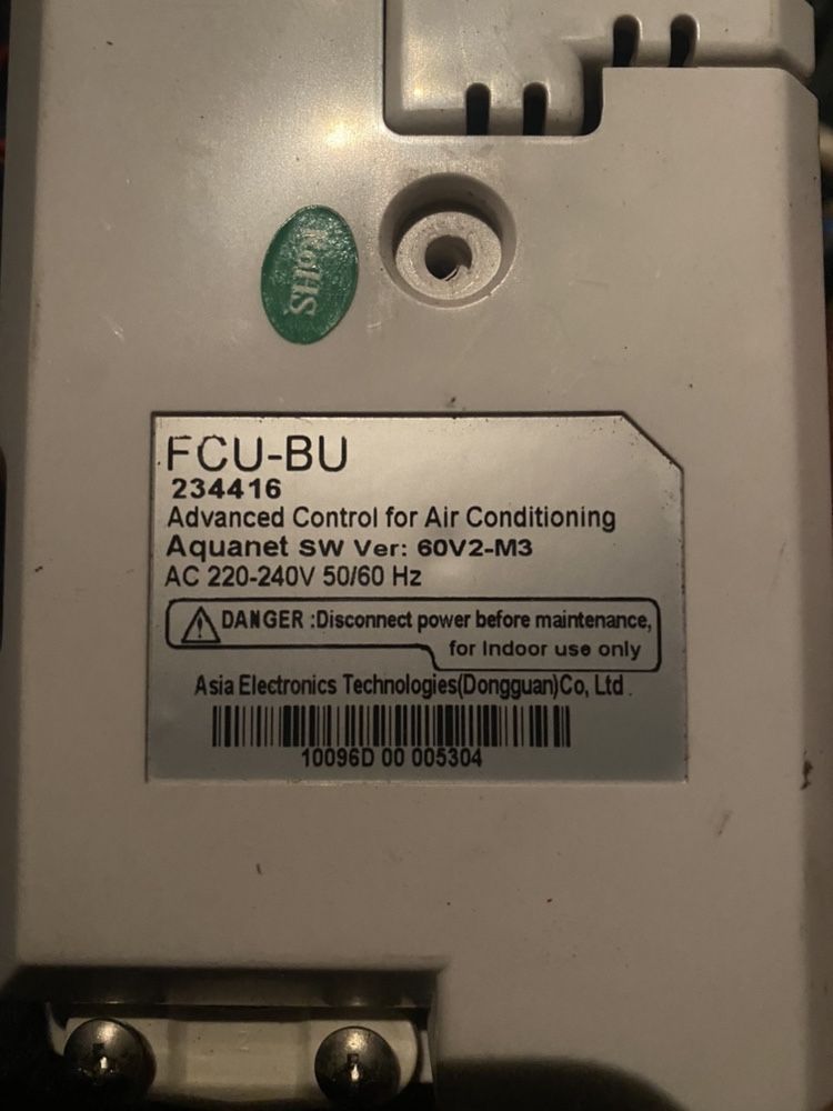 Airwell FCU-BU Controller 234481