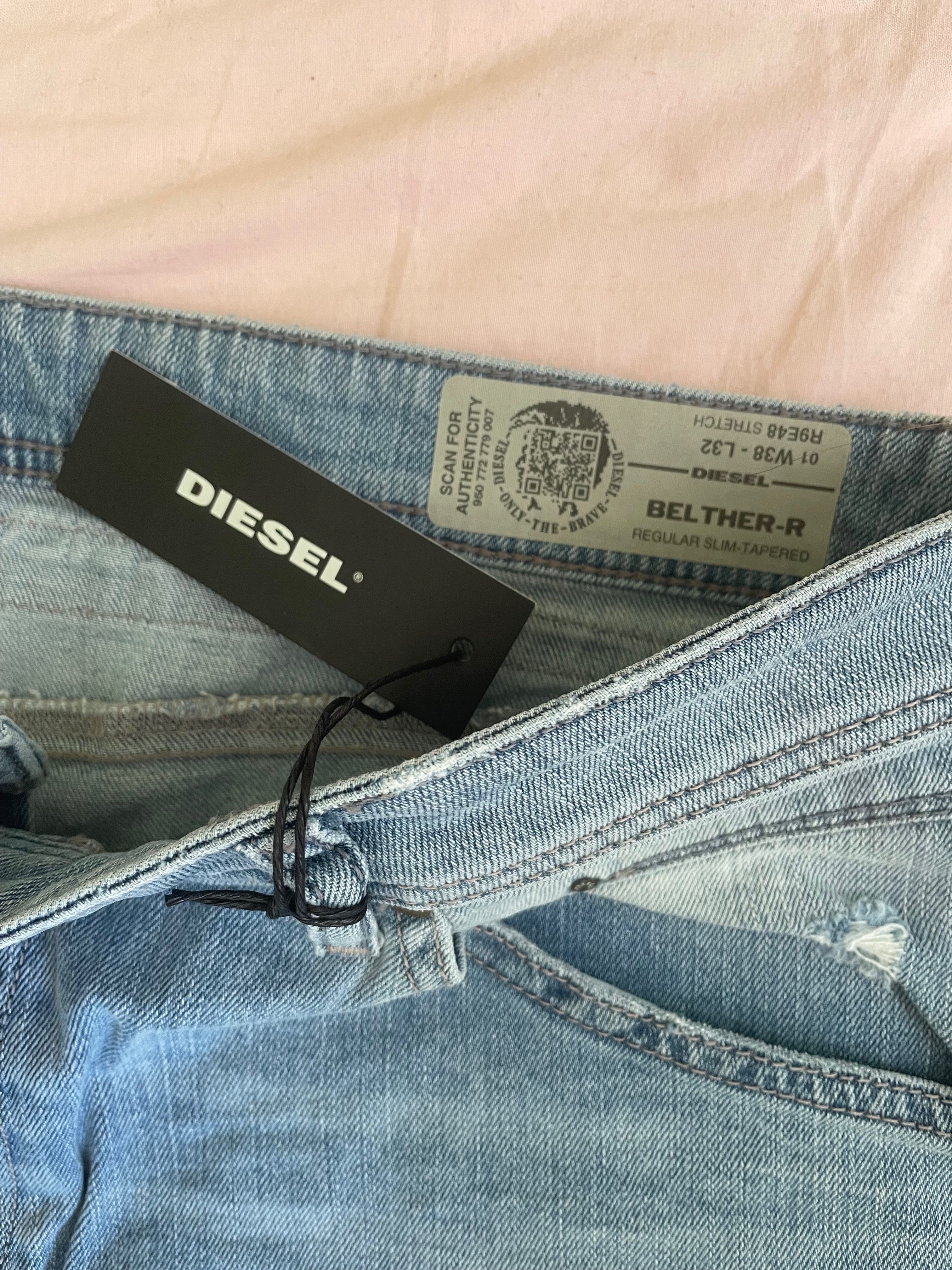 Оригинални Diesel мъжки дънки с етикети, чисто нови