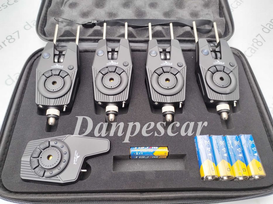 STATIE Eastshark cu 4 avertizoare wireless + receptor model SP08