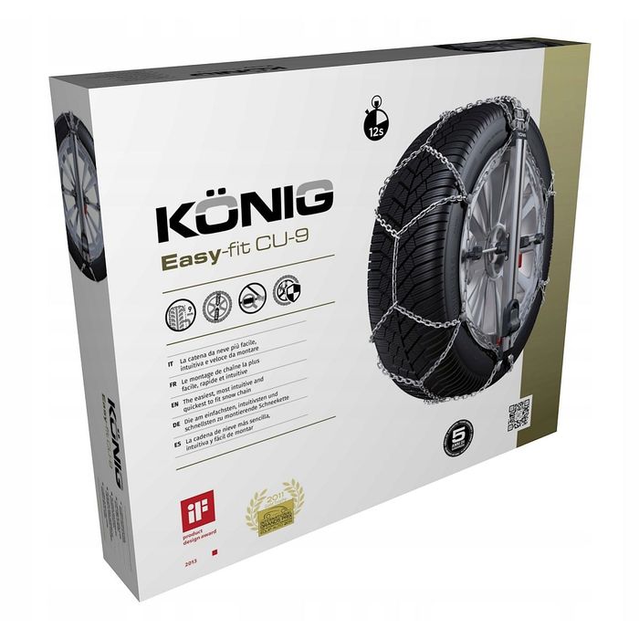 Thule Konig Easy-Fit CU-9 (Размер 102) вериги за сняг