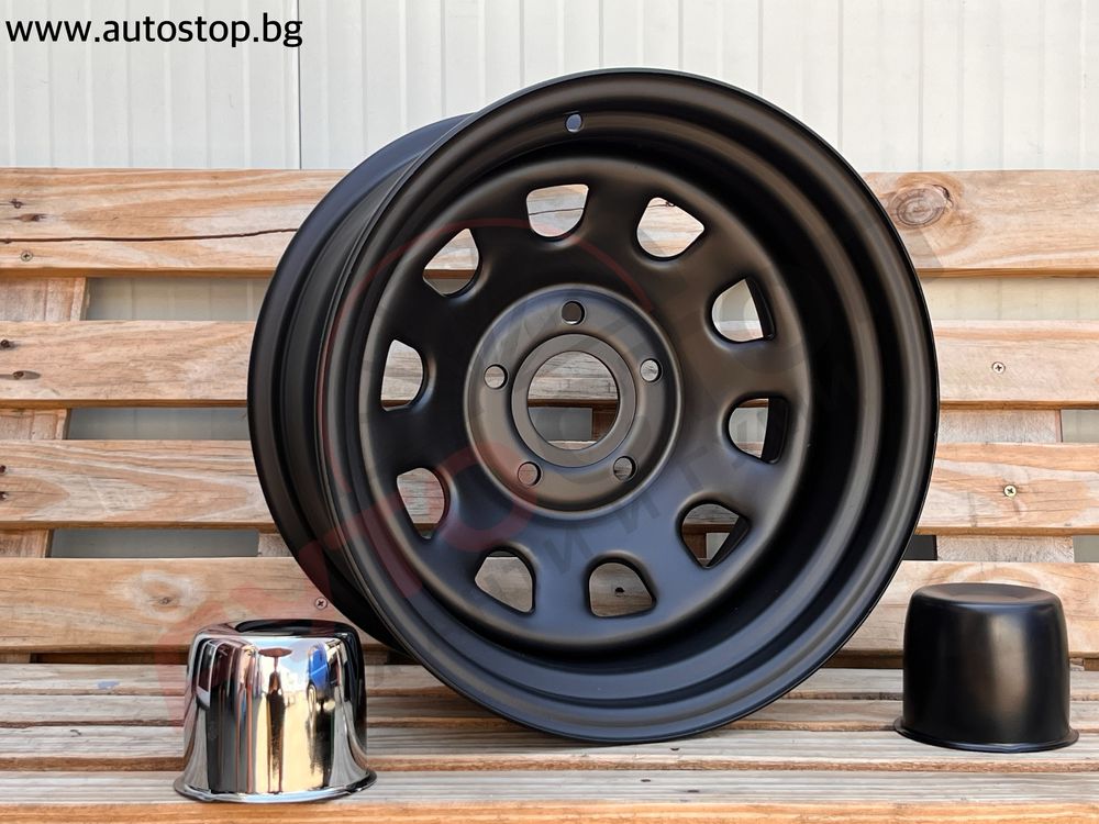 17" 8J 5x127 ET -25 Джанти Стоманени 4x4 Минусови Jeep Cherokee Wrangl