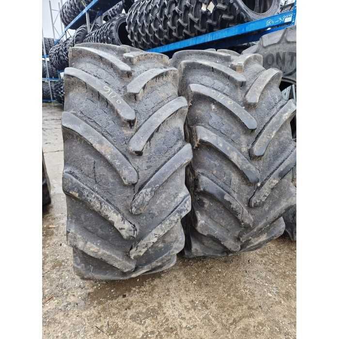 Anvelope BKT Agrimax 600/70R30 pentru JCB și Renault.