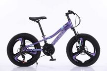 Bicicleta Shimano XJL-20T, cadru otel, frane disc 4 culori 21 viteze