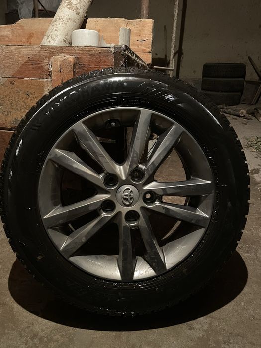 Yokohama Р16, диски от Тойоты